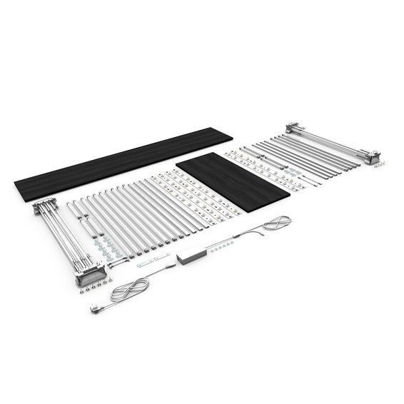 Promotion Counter LED Corner Version - Scope of Delivery