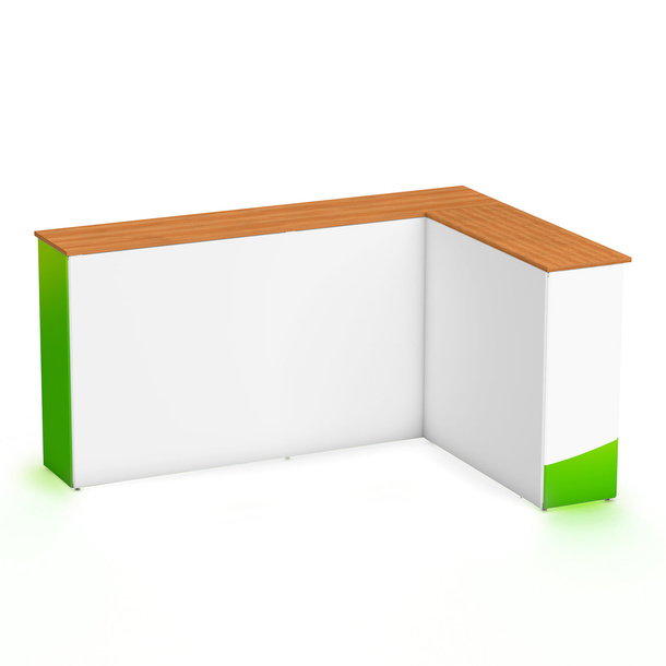 Promotion Counter LED Corner Left - Backside Unprinted