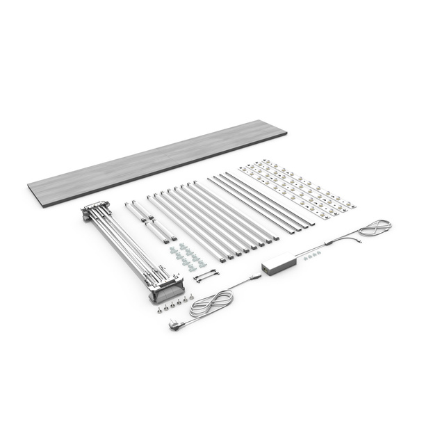 Promotion Counter LED 2x1 - Scope of Delivery