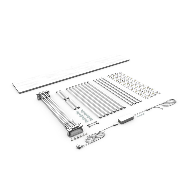 Promotion Counter LED 2x1 - Scope of Delivery