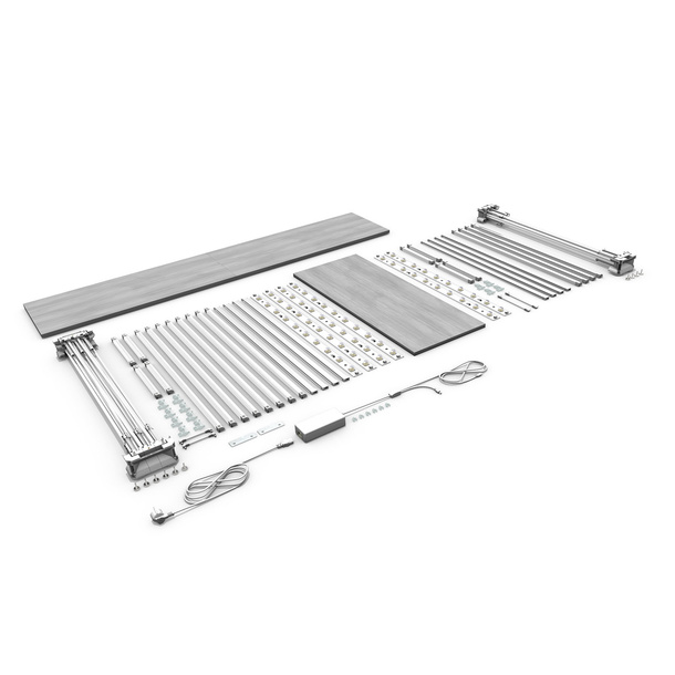 Promotion Counter LED Corner Version - Scope of Delivery