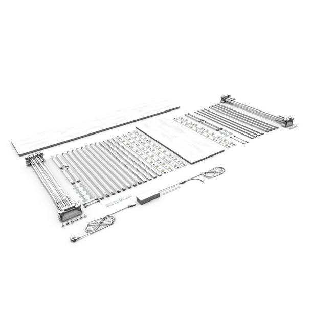 Promotion Counter LED Corner Version - Scope of Delivery