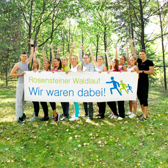 PVC Banner Basic as a banner for sporting events
