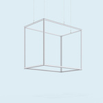 Ceiling Hanger Rectangular Q-Frame® Aluminum Frame including 4-Point Suspension