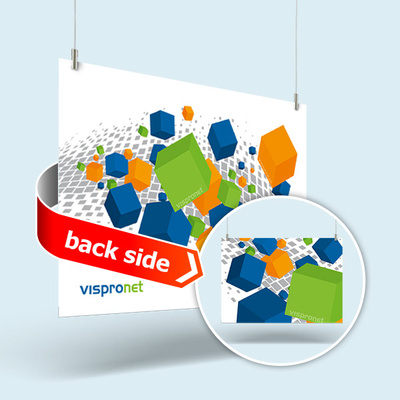PVC Foam Board Sign - double-sided printed, Landscape