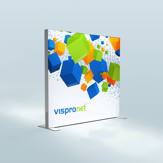 Display Wand Q-Frame® LED in Landscape Format - max. 480 x 300 cm