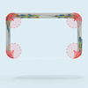 Rectangular Ceiling Hanger, Curved - Radius 50 cm