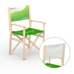 Director's chair, covering Mesh Basic B1, design on the front side