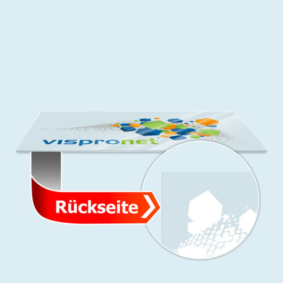 Option: White underprint behind color areas (unsuitable for photo printing)