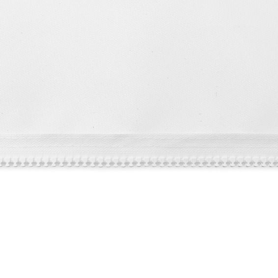 Attaching the tent walls: using zips on the archways of the pavilion