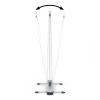 with spring-loaded support rod for compensation of wind gusts