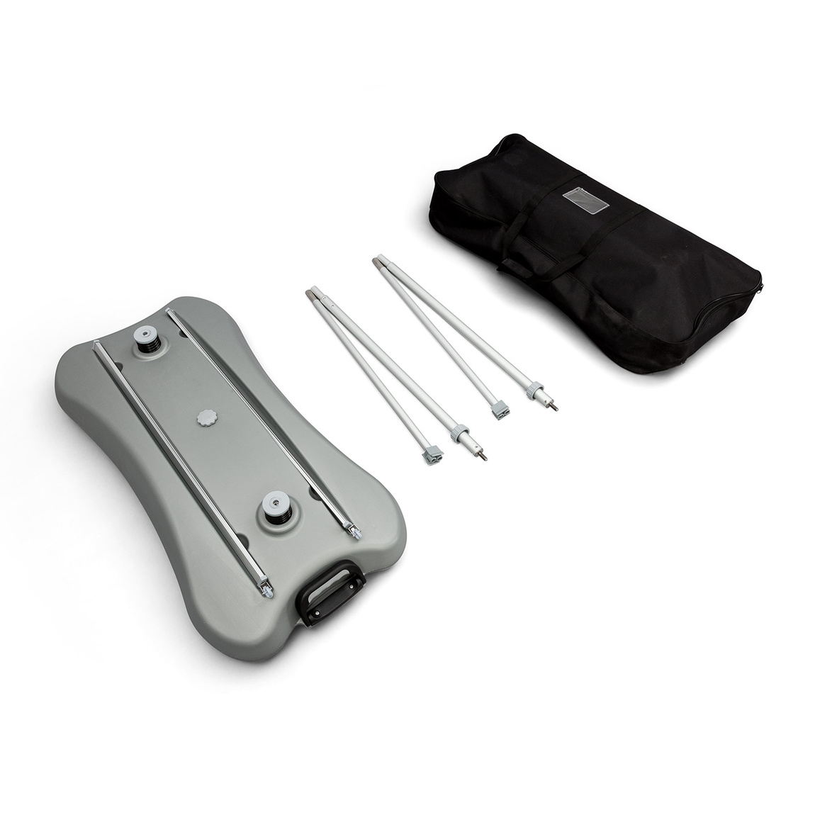 Scope of delivery: Roll Up Select Outdoor, double-sided, including carrying bag