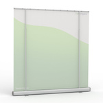 Roll Up Basic XL – Width 200 cm, rear view