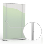 Roll Up Basic XL – poles with button springs for height adjustment