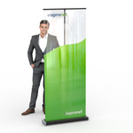Roll Up with Display Film 175, transparent (white print behind color areas)