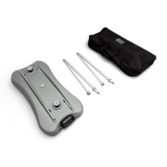 Scope of delivery: Roll Up Select Outdoor, double-sided, including carrying bag