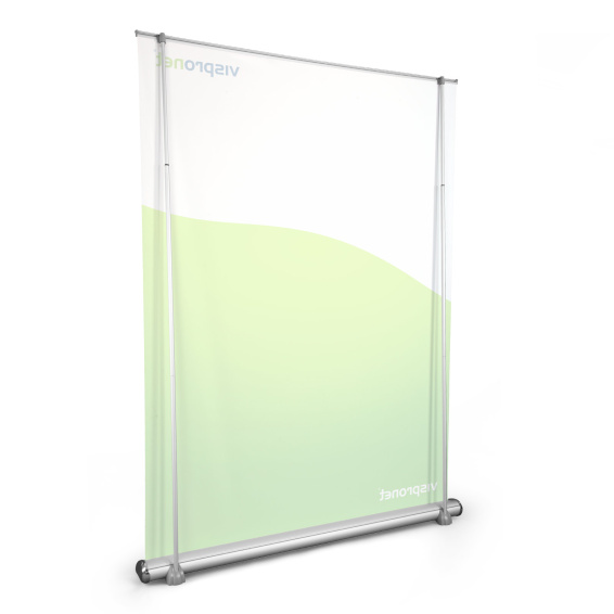 Roll Up Select - Width 150 cm, print material made of Multisol X, reverse side