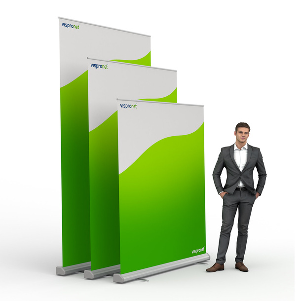 Roll Up Basic XL – Height Comparison