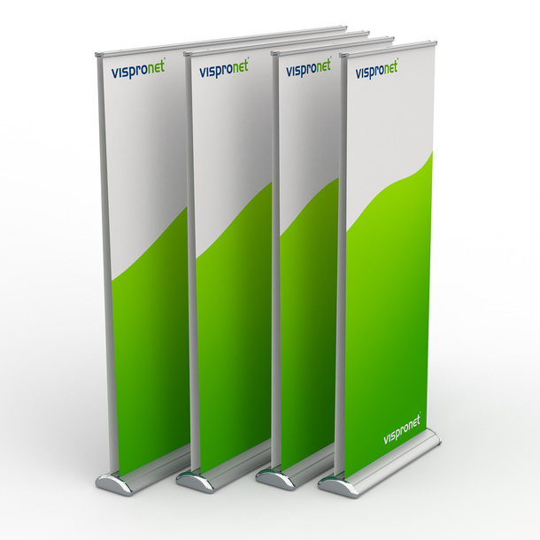Roll Up Select, double-sided – Size guide