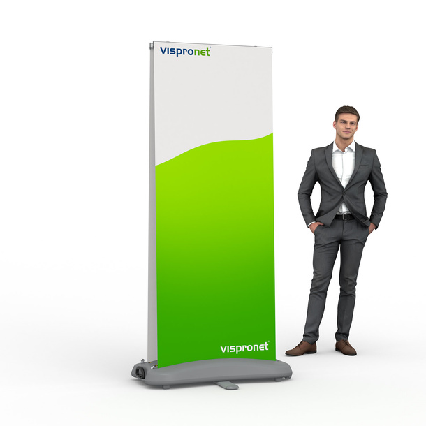 Roll Up Select Outdoor, water-fillable – size comparison