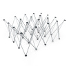 Scissor grid system, tool-free assembly, easy to pull apart