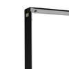 Trade show wall Lightbox click, detail: corner