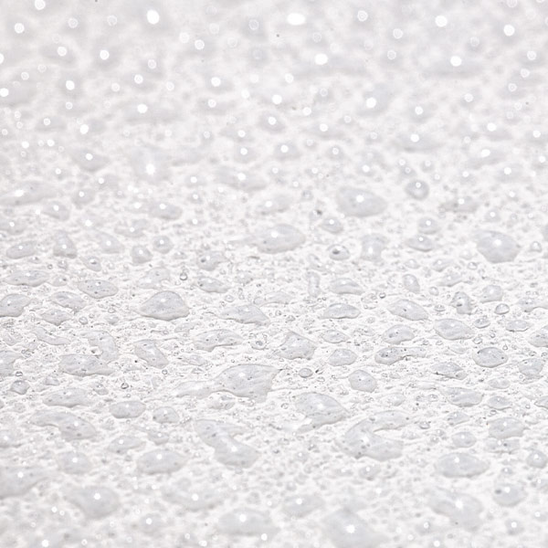 Roof & valance, white: waterproof up to a water column of 2000 mm