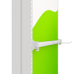 Accessories for rail for hooks / slot profile