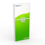 Accessories for rail for brochure holder / slot profile