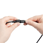 secure fixation by screw connection