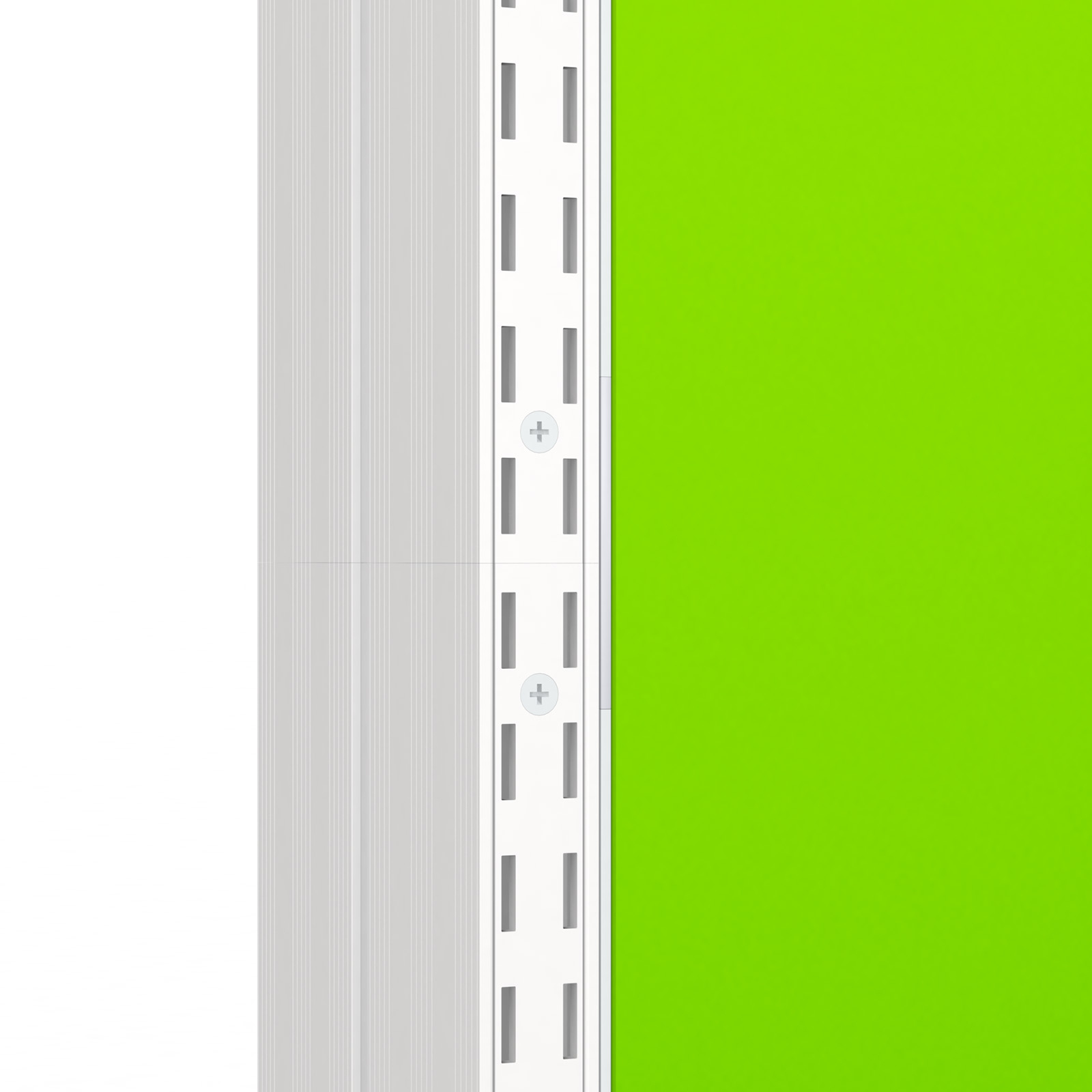 Slots at different heights enable individual positioning