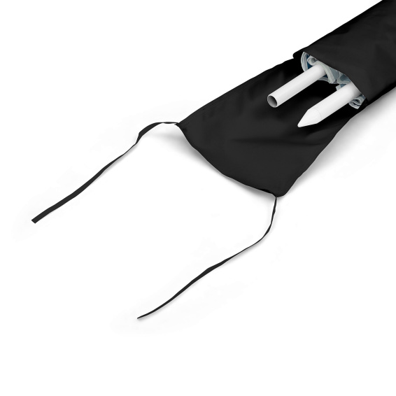 Protective cover, suitable for a small umbrella with a collapsible frame