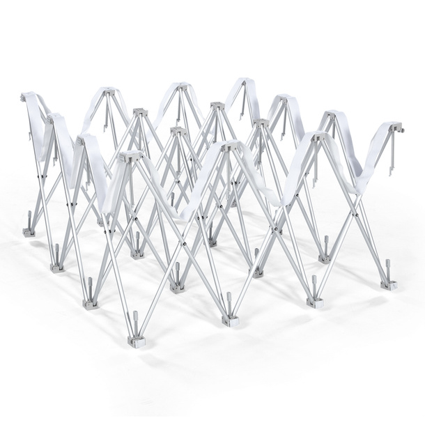 Pop-Up Hook and Loop Curved, System without Printed Component