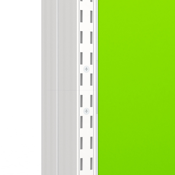 Slots at different heights enable individual positioning