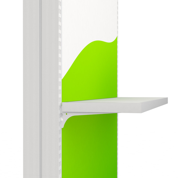 Brochure holder / slot profile