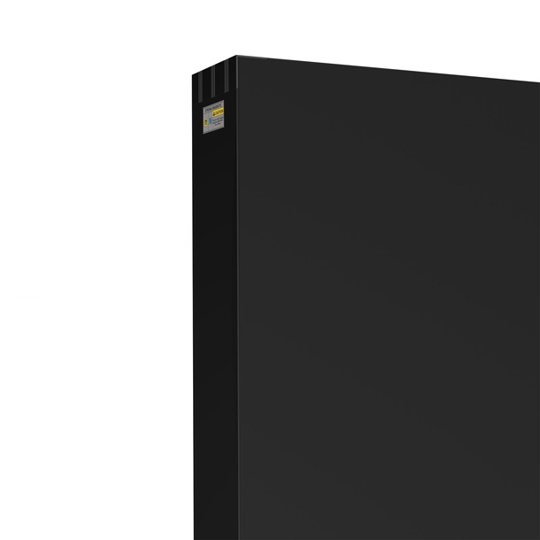 Trade fair wall Lightbox click, back side: black