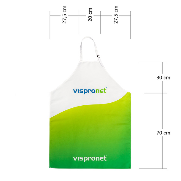 Printed photo apron - Adult dimensions