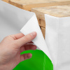 Design: left and right side edges with hook-and-loop tape for closure