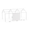 Vollwand am Partyzelt Select 3x6 m