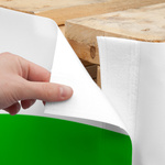 Design: left and right side edges with hook-and-loop fastener for closure