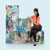 Seat cube, a creative promotional medium and comfortable seating option in one