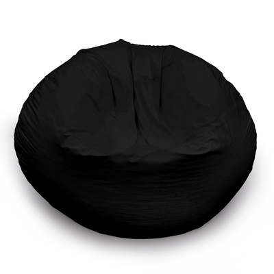 Bean bag round, solid black