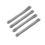 Tension rubber strap 130 mm, set of 16