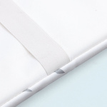 Beer bench cushion, underside with elastic straps for fastening