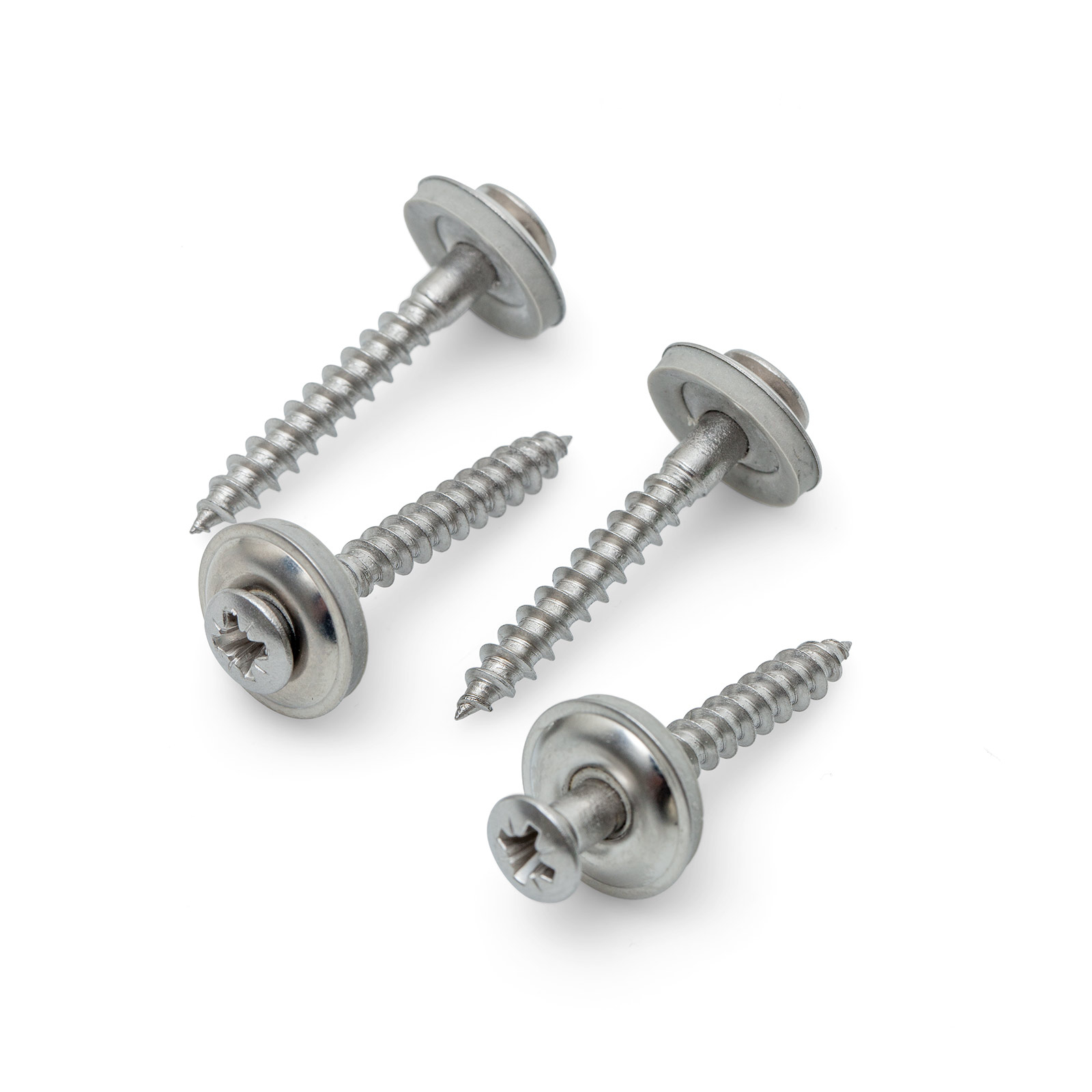 Sheet metal screws 4.5 x 35 mm, set of 4