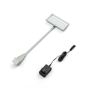 LED-Spot Alu for Pop Up Display Velcro, silver