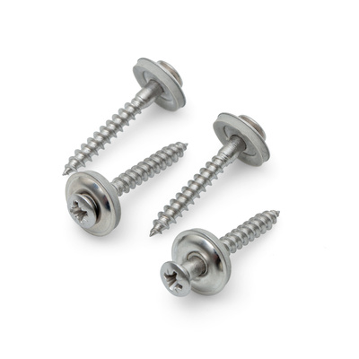 Sheet metal screws 4.5 x 35 mm, set of 4
