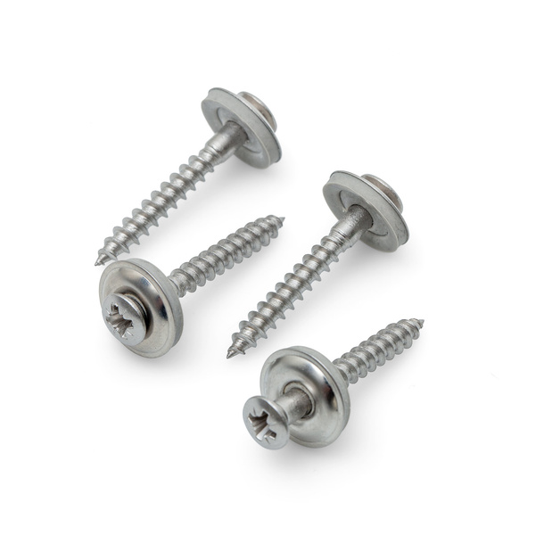 Sheet metal screws 4.5 x 35 mm, set of 4