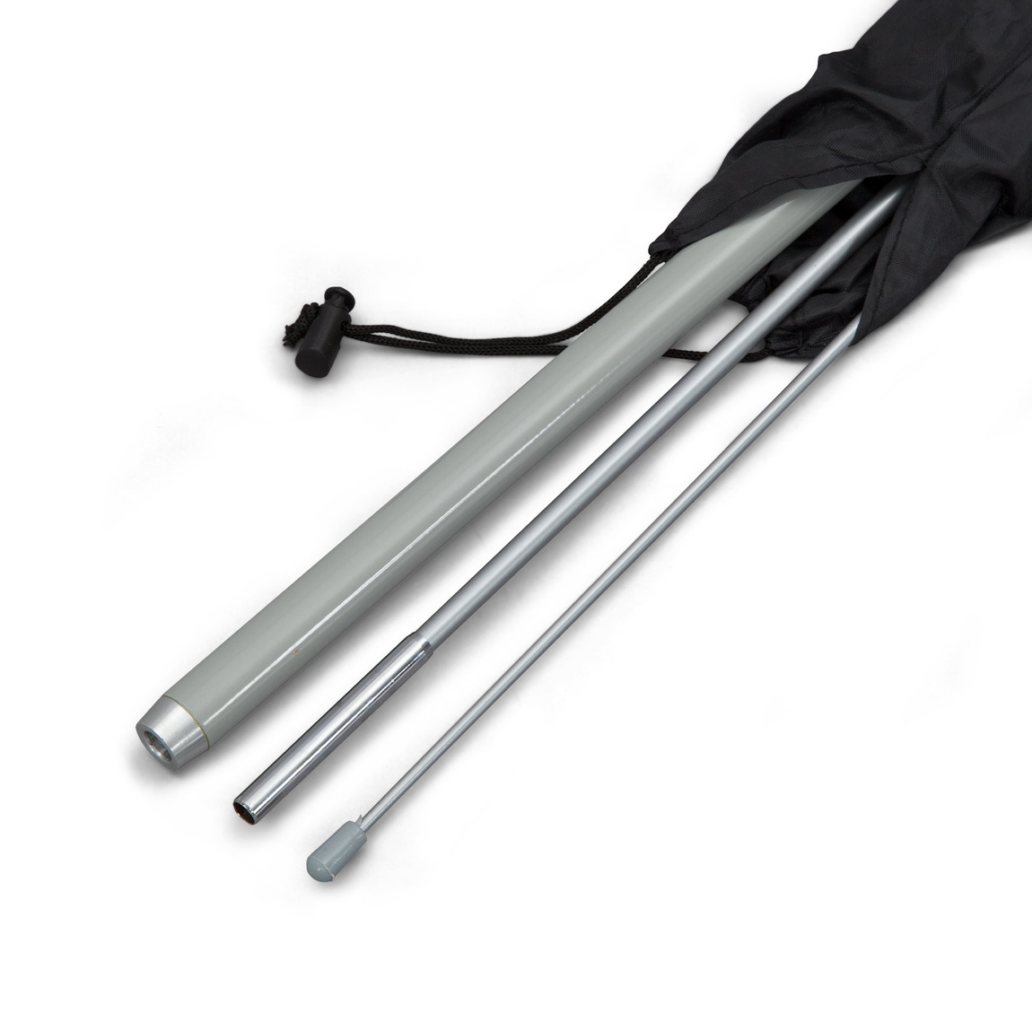 Bowflag® Basic, pole segments in fabric bag, example for size XS
