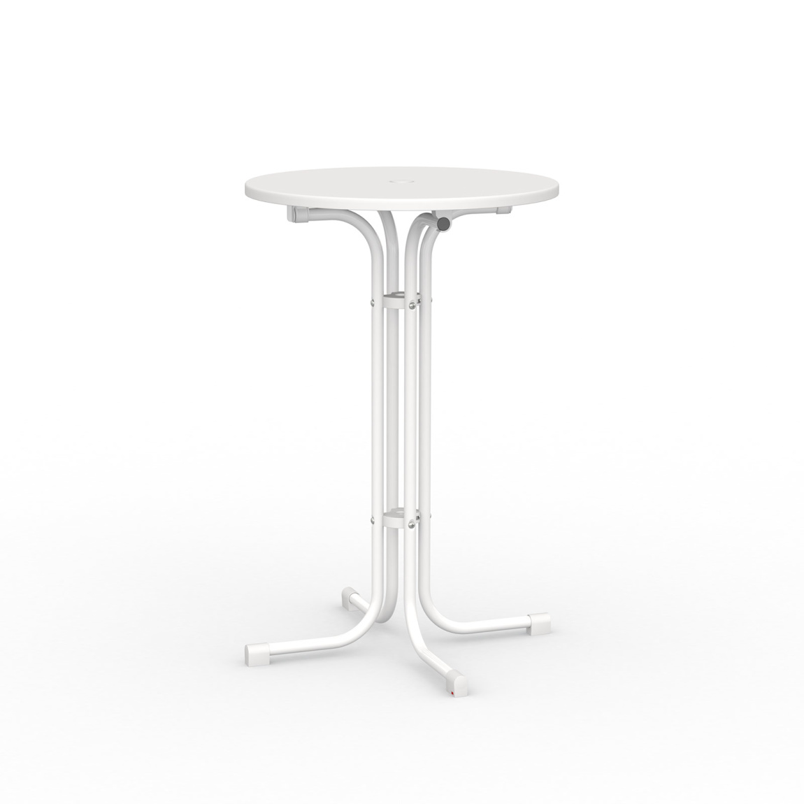 Standing table (height 110 cm), tabletop diameter 70 cm & 80 cm